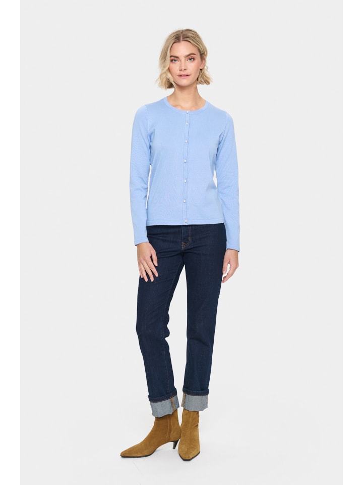 

Кардиган JemmaSZ, прямого кроя, цвет Гортензия SAINT TROPEZ