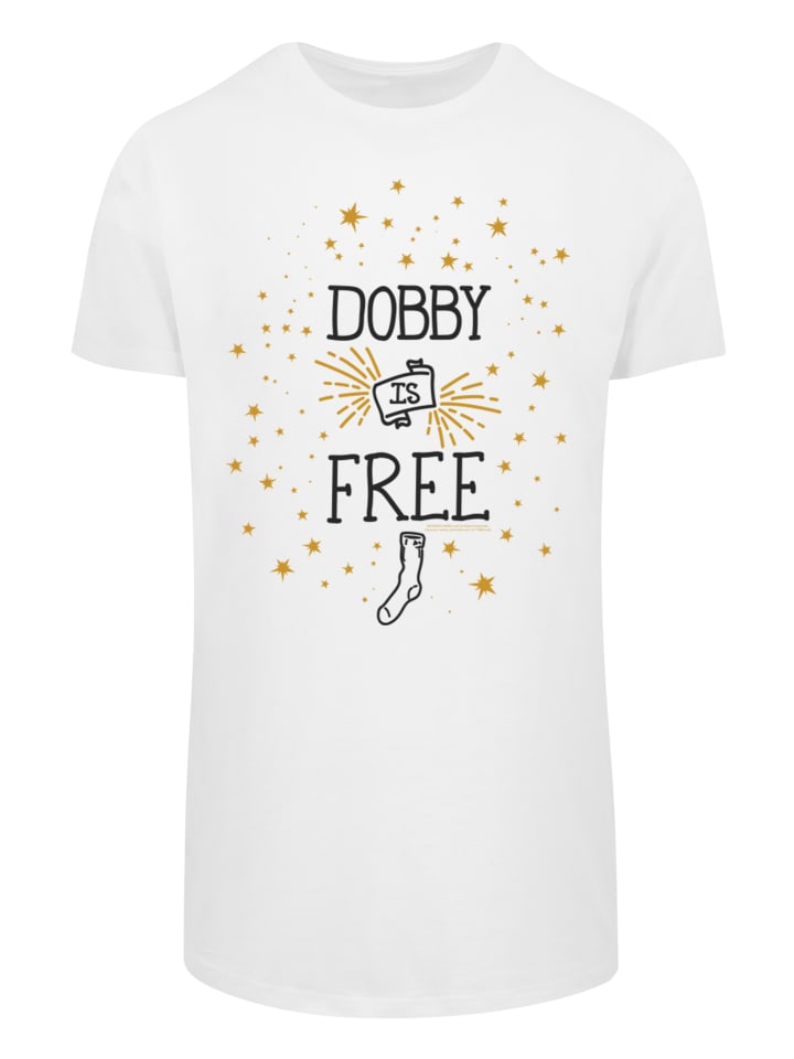 

Футболка F4NT4STIC Harry Potter Dobby Is Free, белый