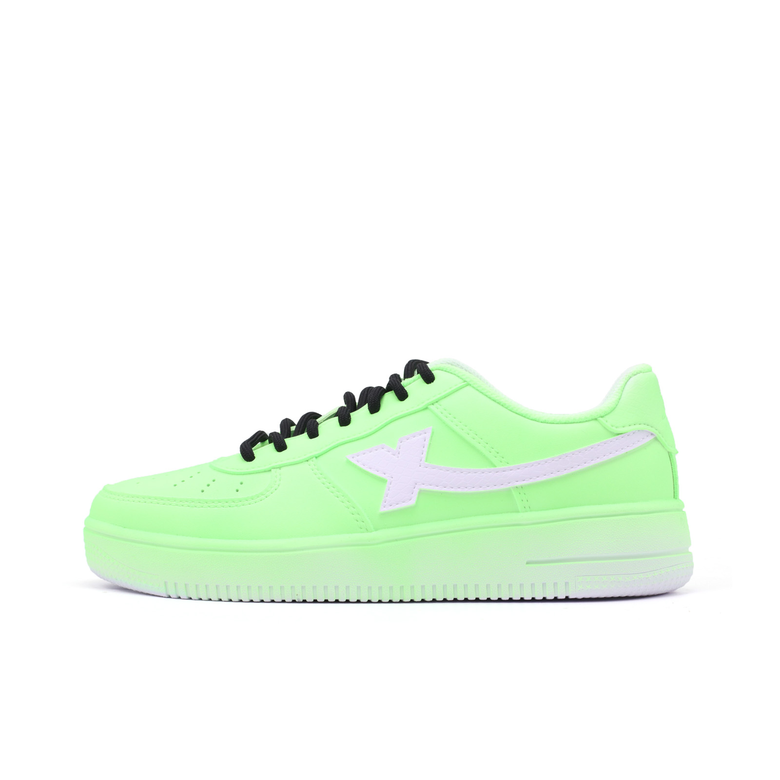 

XTEP Стойкие к скольжению и истиранию дышащие низкие скейтерские кроссовки Air Force One унисекс травянисто-зеленого цвета, цвет Grass Green