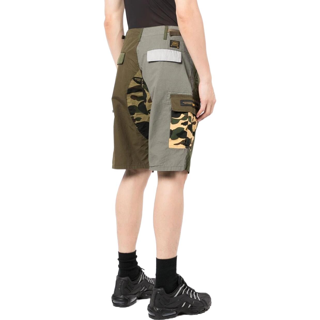 Повседневные шорты мужские зеленые A Bathing Ape, зеленый — фото 3