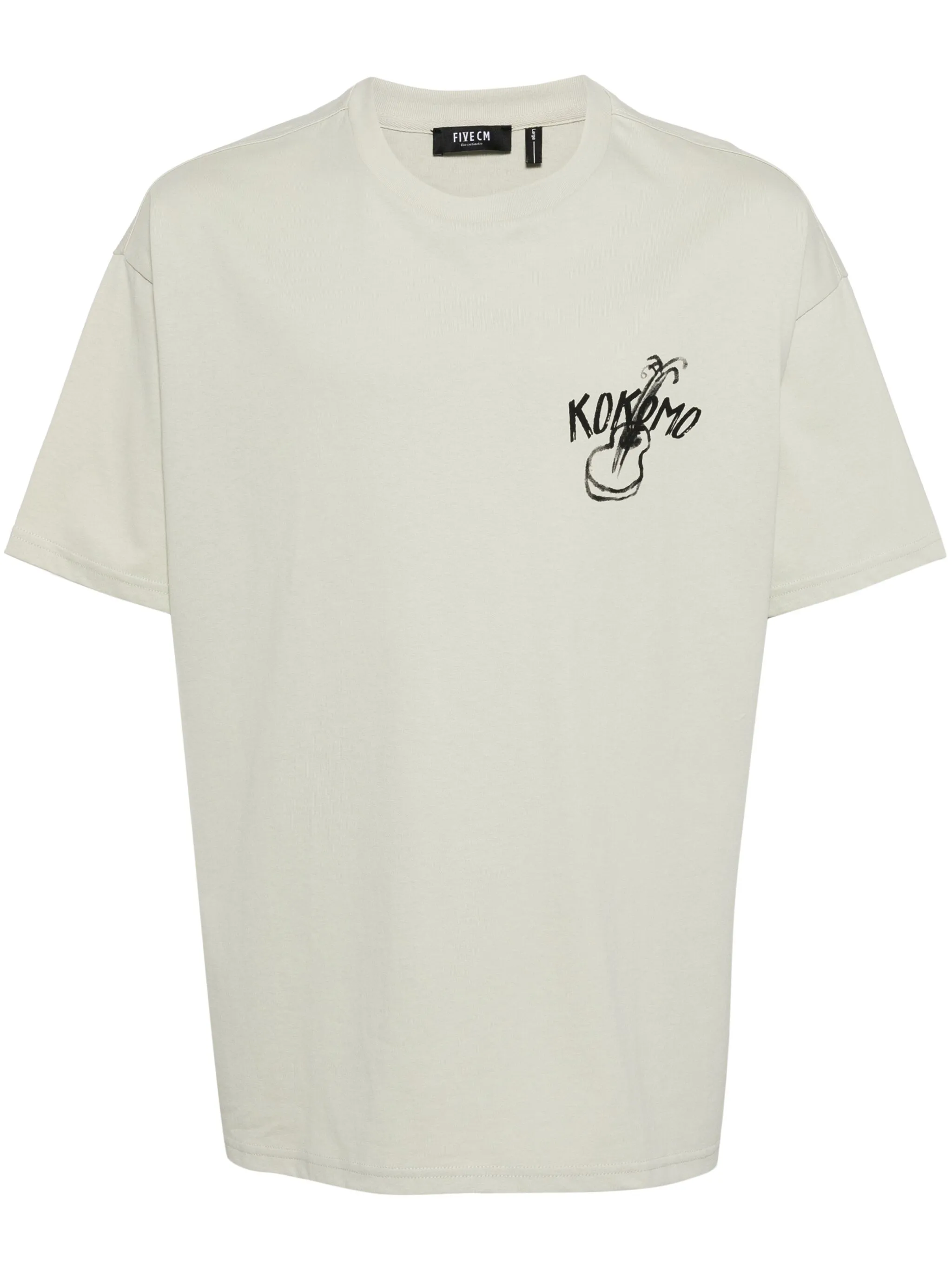 

Футболка с графичным принтом Five Cm, зеленый