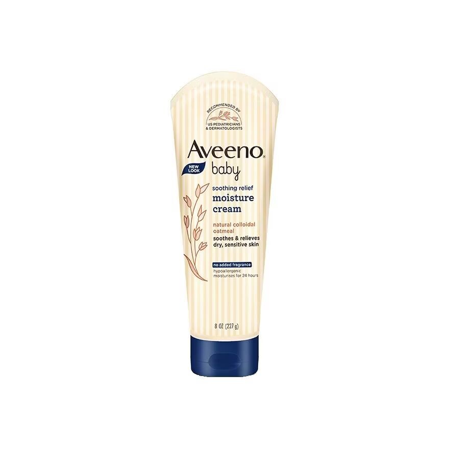 

Aveeno детский успокаивающий увлажняющий крем 227 г, White