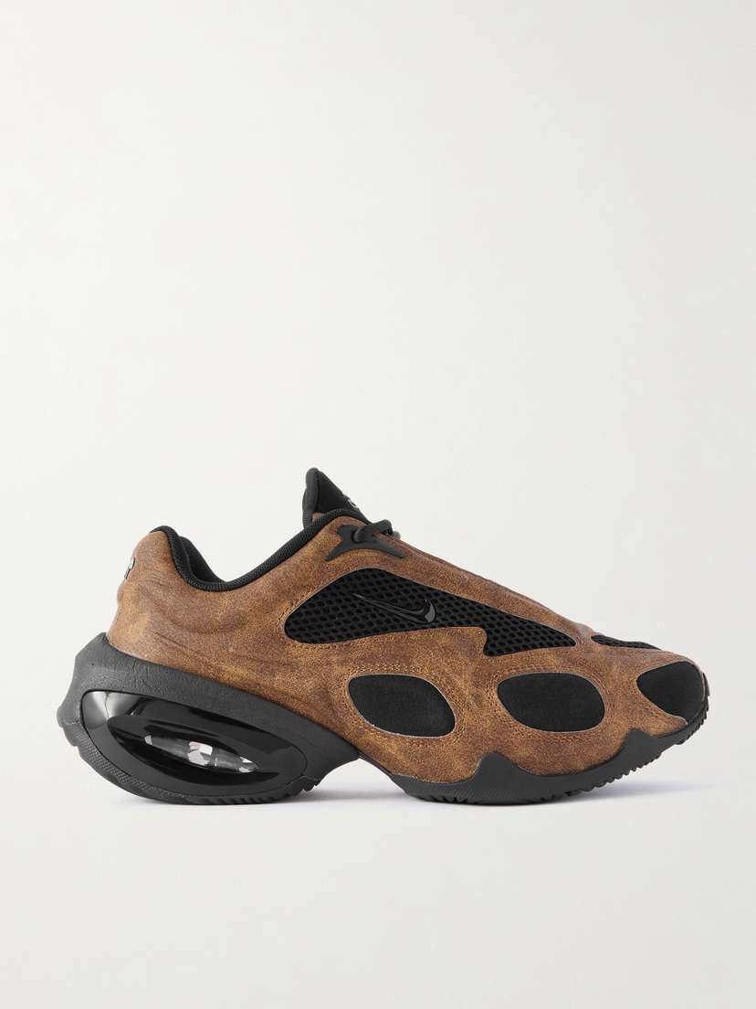 Замшевые кроссовки Nike Air Max Muse с сетчатой отделкой Nike, коричневый