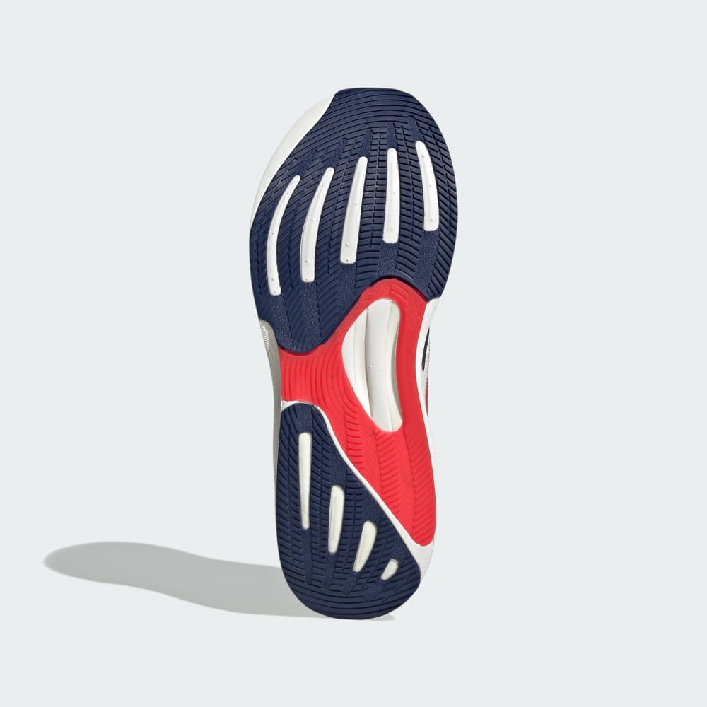 Кроссовки Adidas Supernova Rise 2 Shoes, цвет Cloud White/Dark Blue/Pure Ruby — фото 4