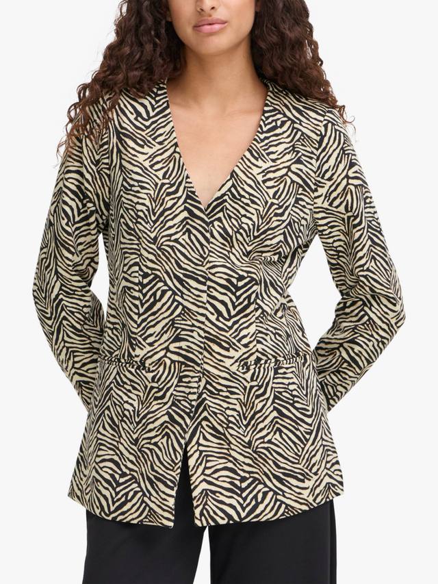 

Пиджак Kate с принтом зебры ICHI, Multi