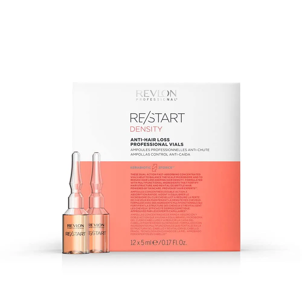 Ампулы против выпадения волос RE/START Density от REVLON PROFESSIONAL Revlon Professional