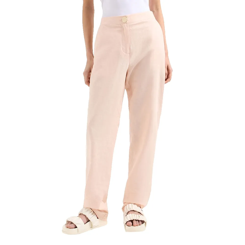 

Брюки с высокой талией Armani Exchange XW000459_AF12814, бежевый