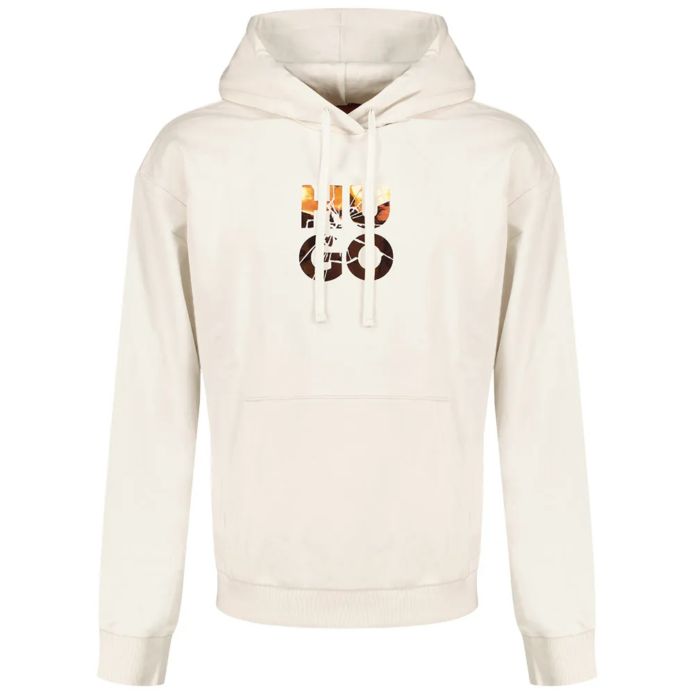 

Футболка HUGO Diridood 10266045 long sleeve, белый