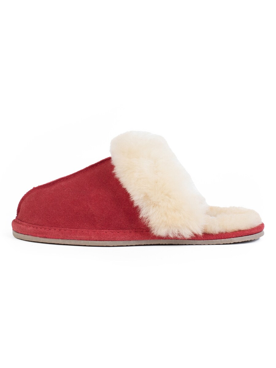 Тапочки Minnetonka Sheepskin Slide, красный