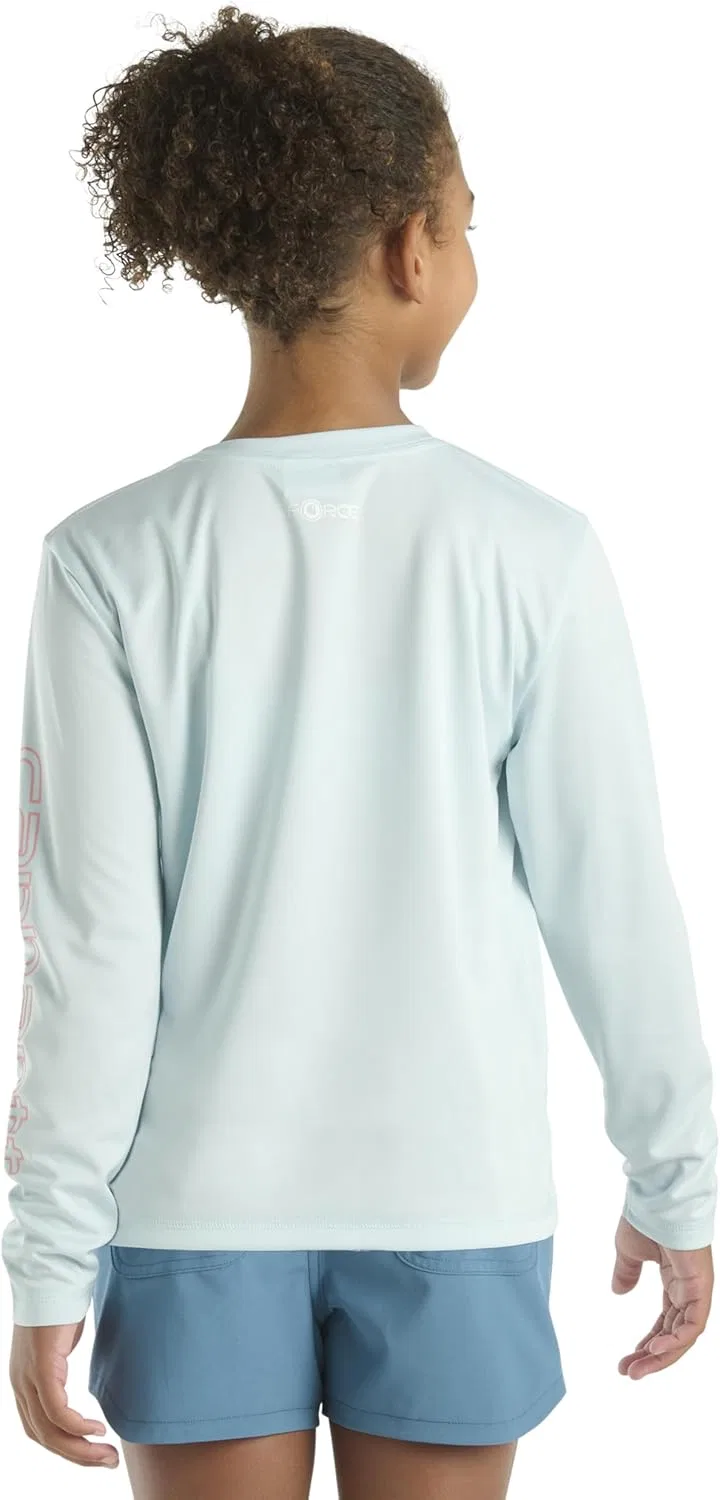 Футболка детская с длинным рукавом Carhartt, Light Blue — фото 2