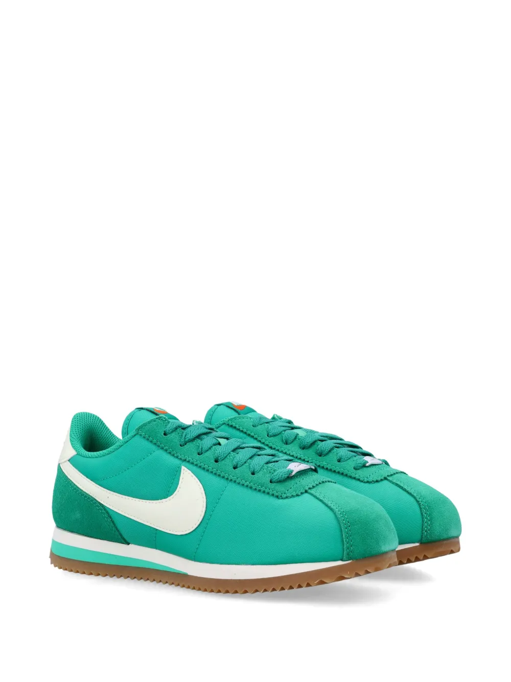 Кроссовки Cortez Nike, зеленый — фото 2
