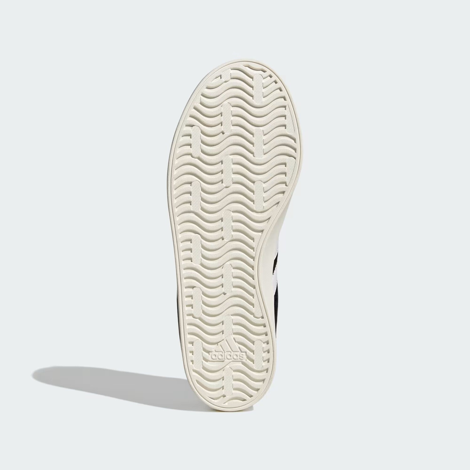 Кроссовки VL Court 3.0 Adidas, цвет Core Black/Cloud White/Gold Metallic — фото 3