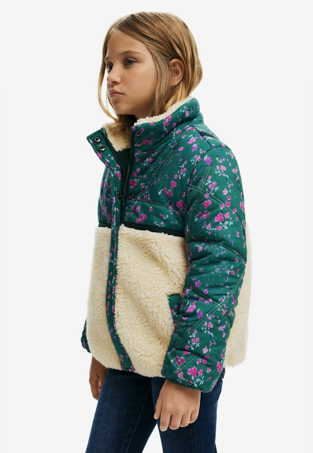 

Зимняя куртка COMBINED QUILTED Desigual, бежевый