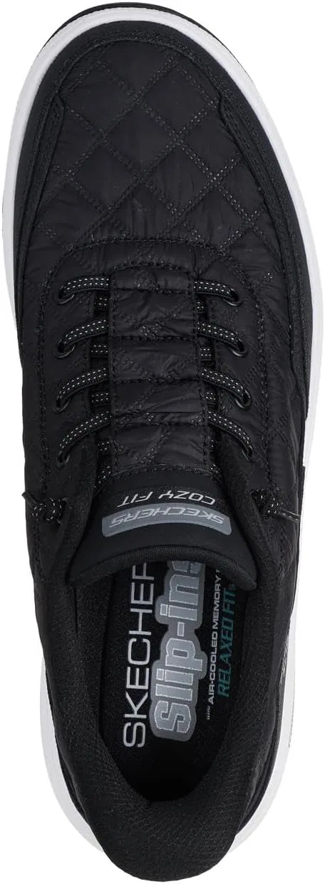 Мужские кроссовки Skechers Urban Explore, Black Textile Synthetic White Trim — фото 3