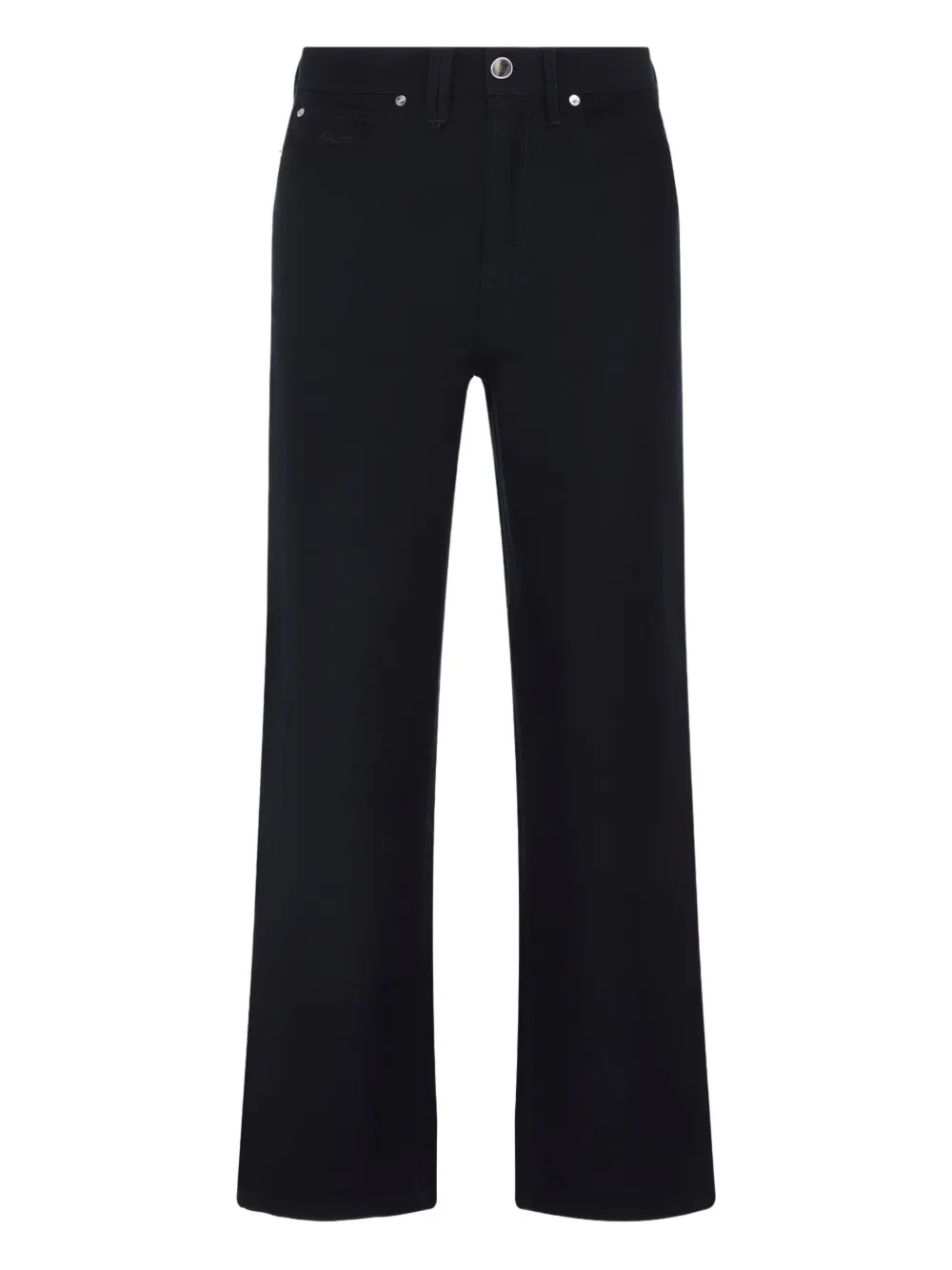 

Прямые брюки из хлопка Brioni, синий