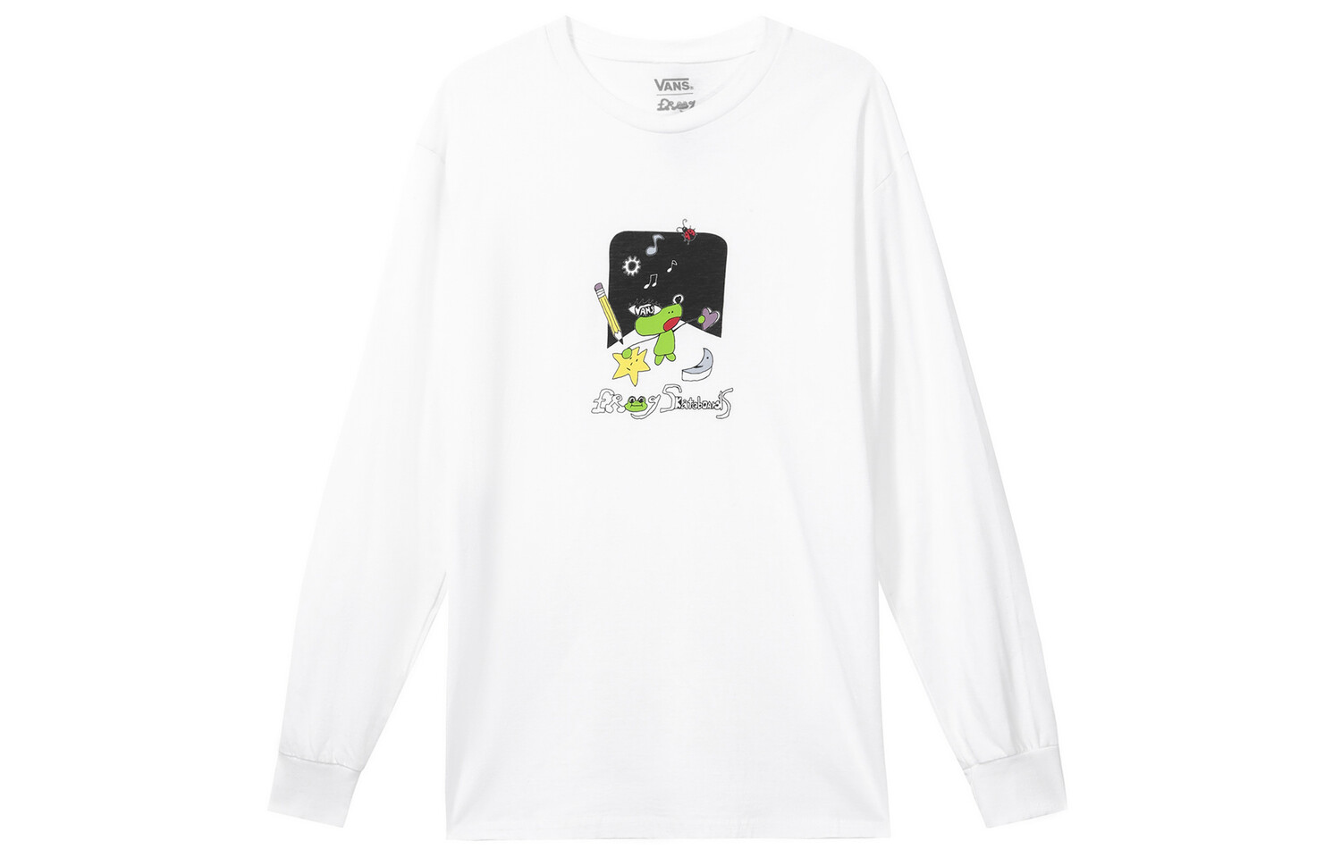 

X FROG Футболка мужская белая Vans, белый