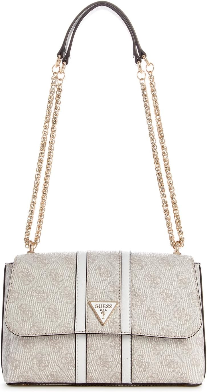 

GUESS женская сумка Noreen Convertible Crossbody Flap, Dove Logo