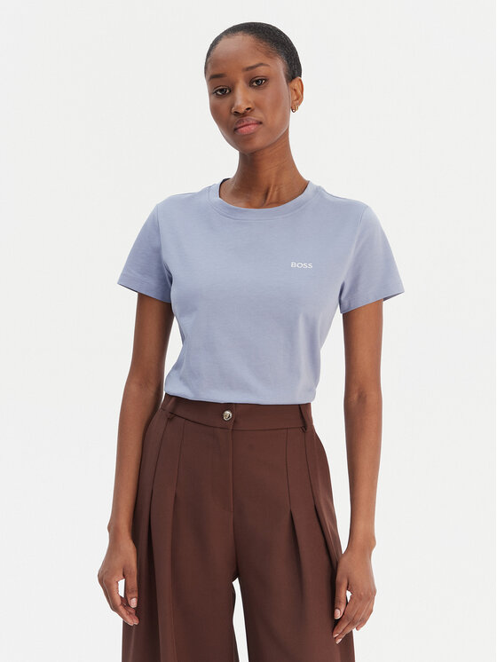 

Футболка slim fit Esogo 50506973 Boss, синий