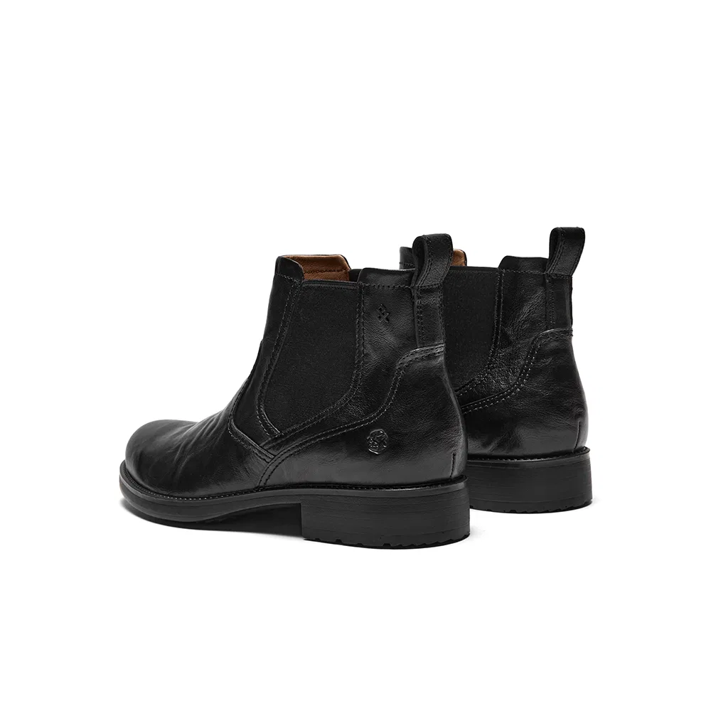 Челси ботинки из кожи SKAP Black — фото 4