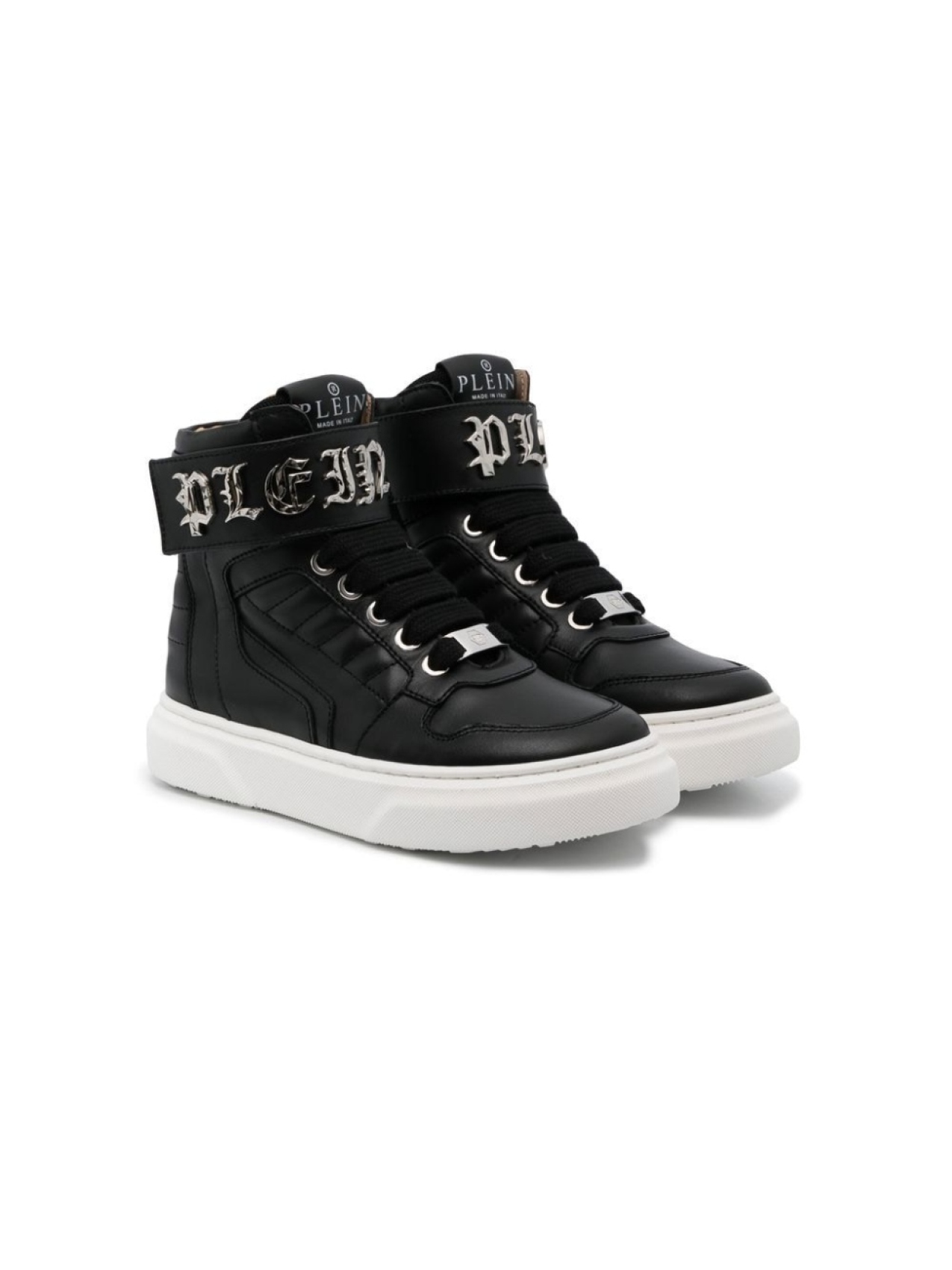 

Philipp Plein высокие кеды Gothic Plein, черный