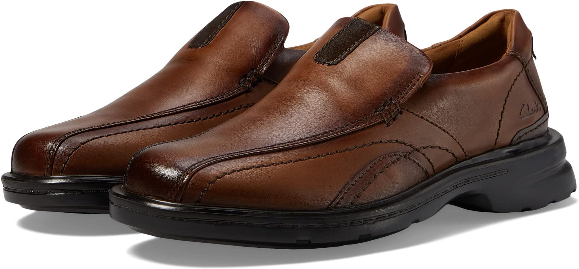 

Лоферы Clarks Gessler Step, цвет Dark Tan Leather