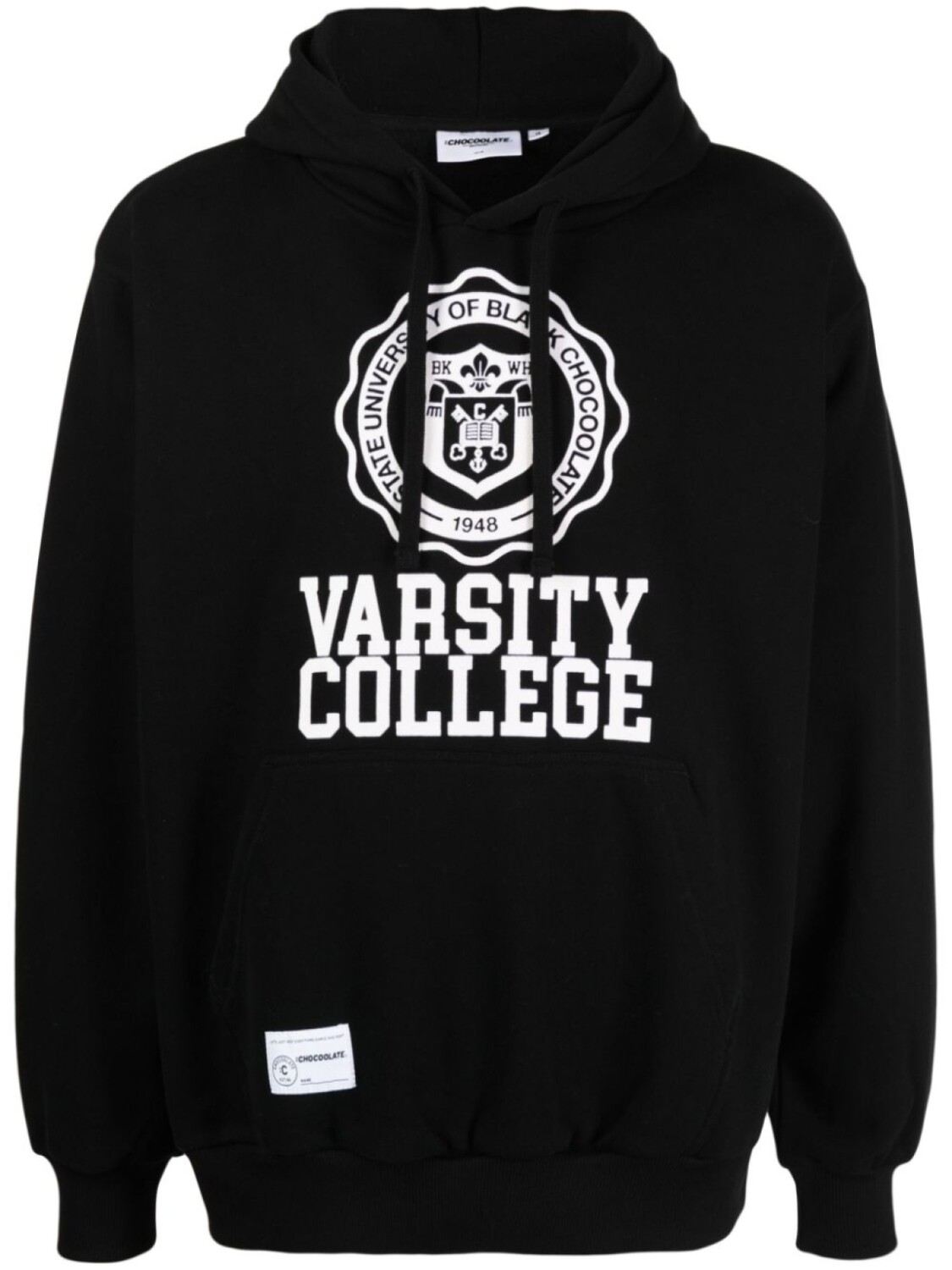 

Chocoolate худи Varsity, черный