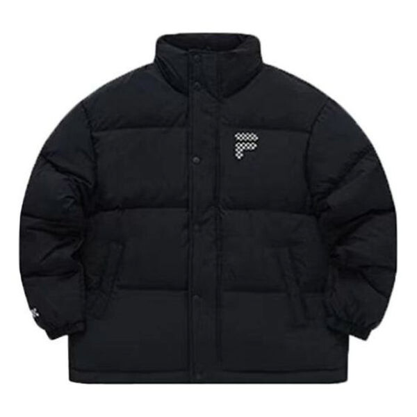 

Куртка logo printed down jacket 'black' Fila Fusion, черный
