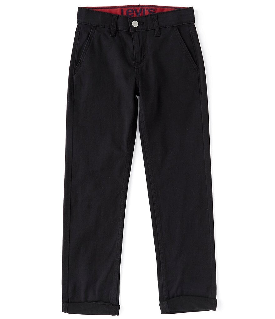 

Брюки-чиносы Levi's Big Boys 8-20 502 стандартного зауженного кроя, черный