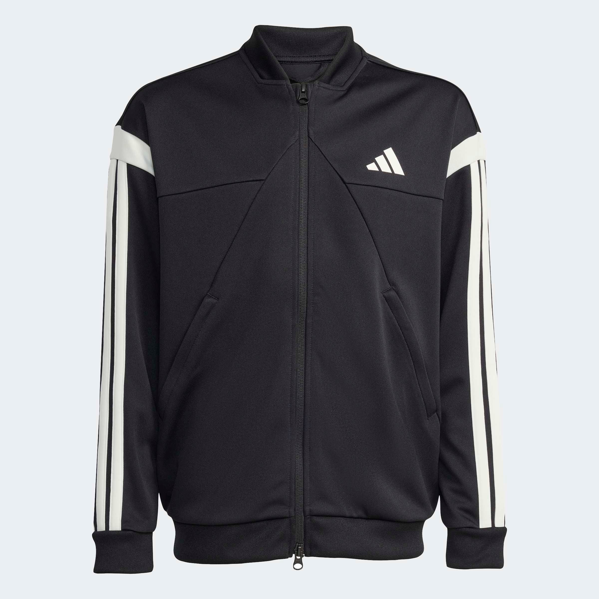Adidas Sportswear Спортивная куртка в черном цвете — фото 2