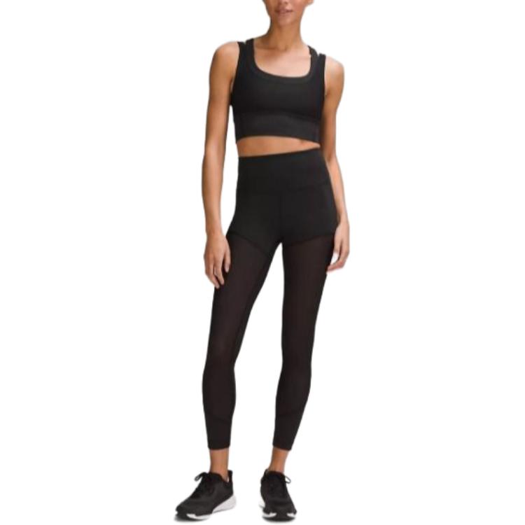

Футболка для йоги Wunder Train Женская Lululemon, Черный