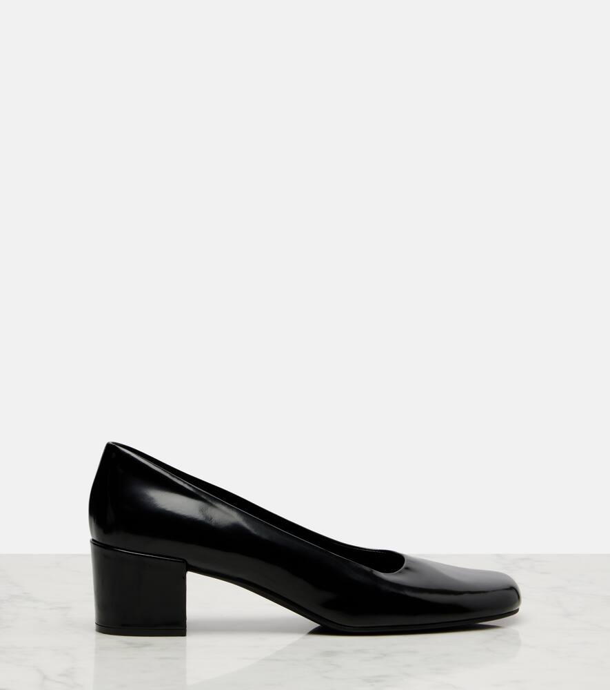 Туфли-лодочки Penelope из лаковой кожи The Row, Black — фото 4