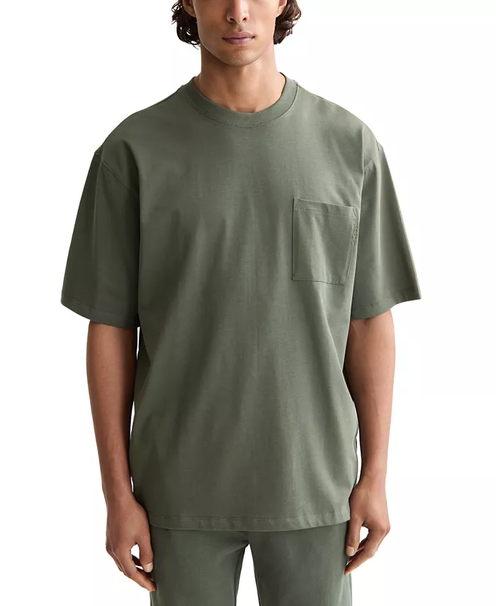 

Мужская футболка с коротким рукавом и карманом Relaxed Fit SCOTCH & SODA, зеленый
