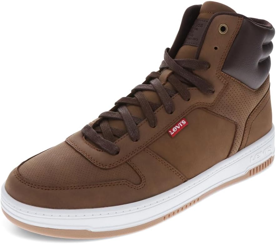 

Levi's Мужские кроссовки Drive Hi CBL, Tan/Brown
