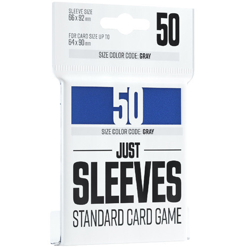 

Аксессуары Gamegenic Just Sleeves: Standard Size - Blue (50)