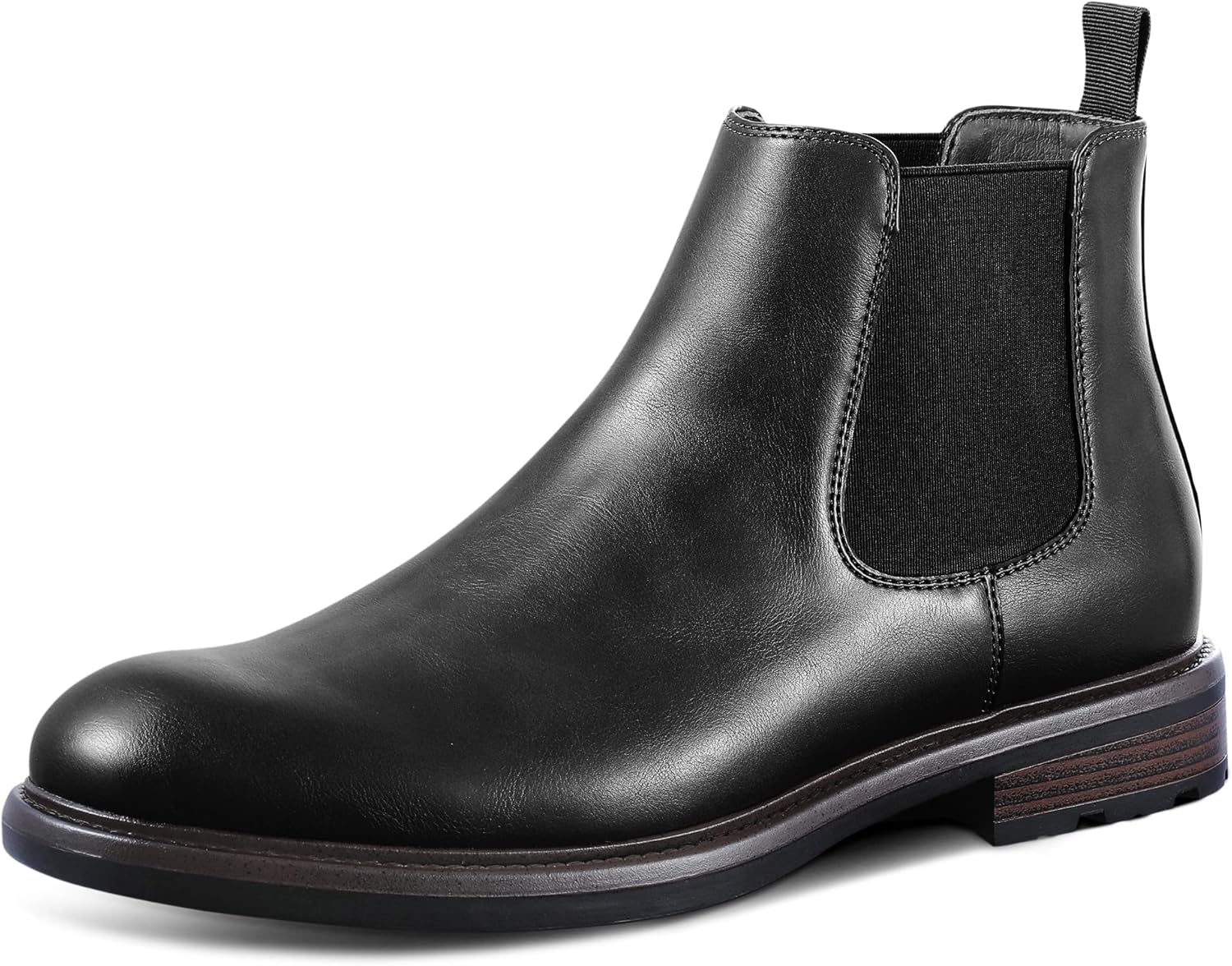 

Мужские слипоны Chelsea, повседневные дресcовые ботильоны M02 Funroman, черный