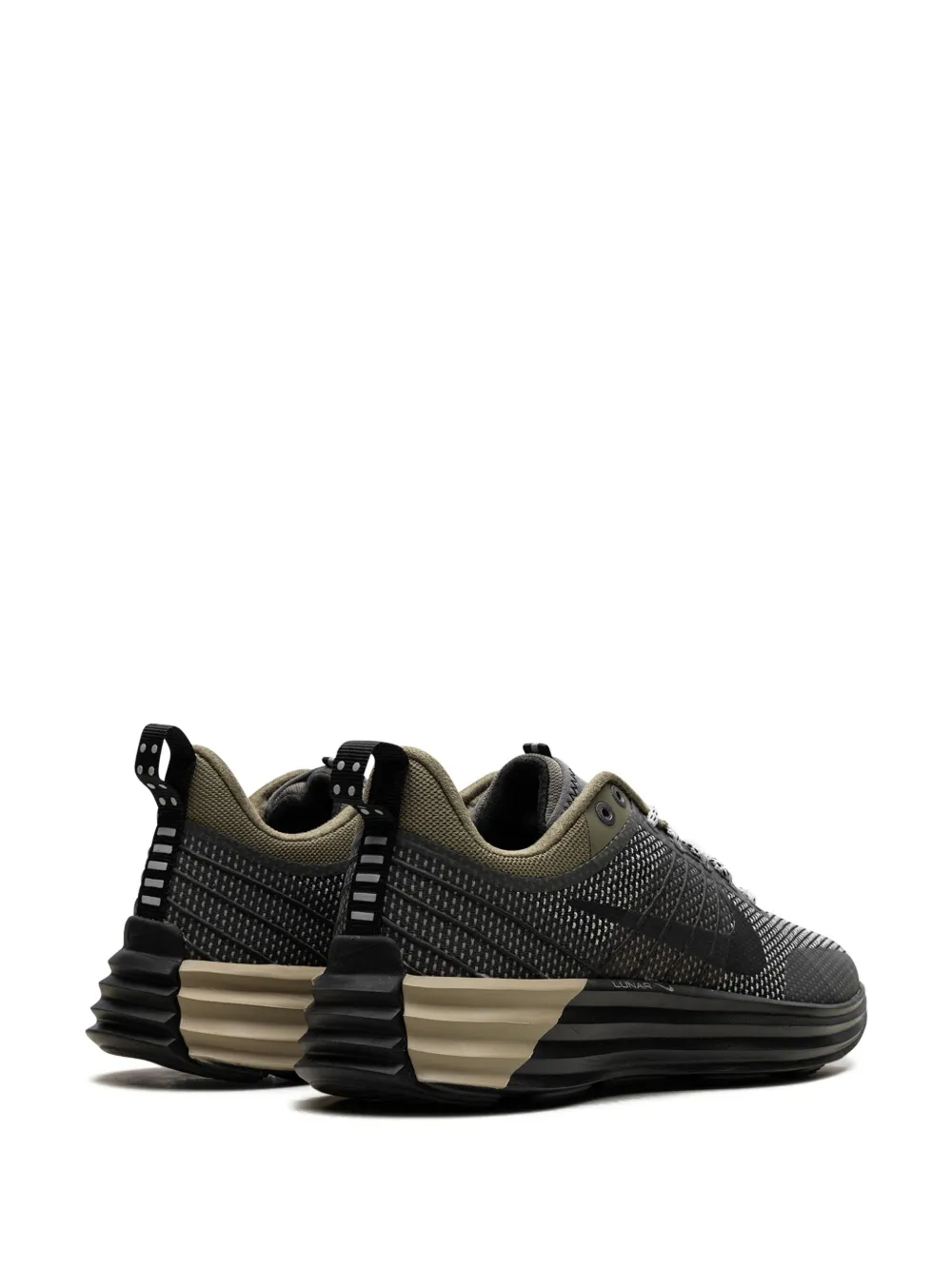 Кроссовки Lunar Roam SE Medium Olive Nike, серый — фото 3