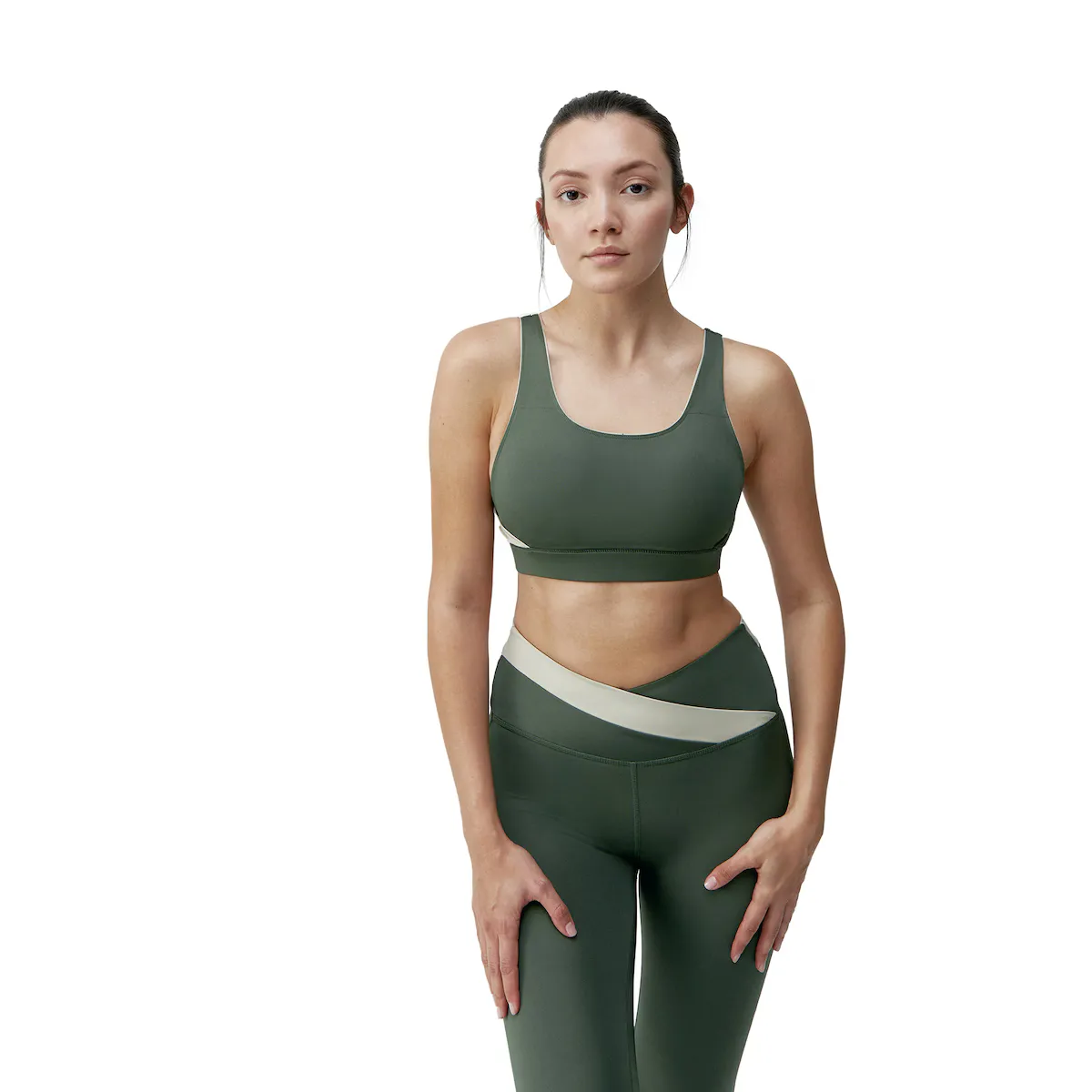 

Duo Born Living Yoga Женский топ, темно-зеленый