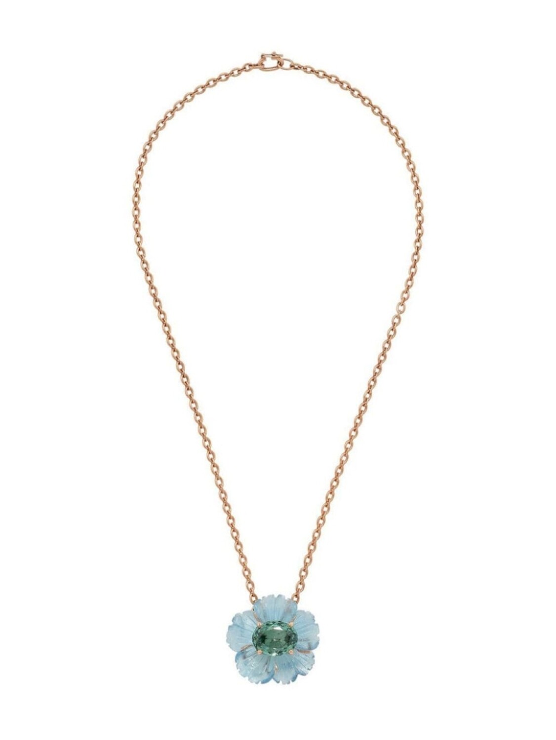 

Колье Tropical Flower из розового золота Irene Neuwirth, розовый
