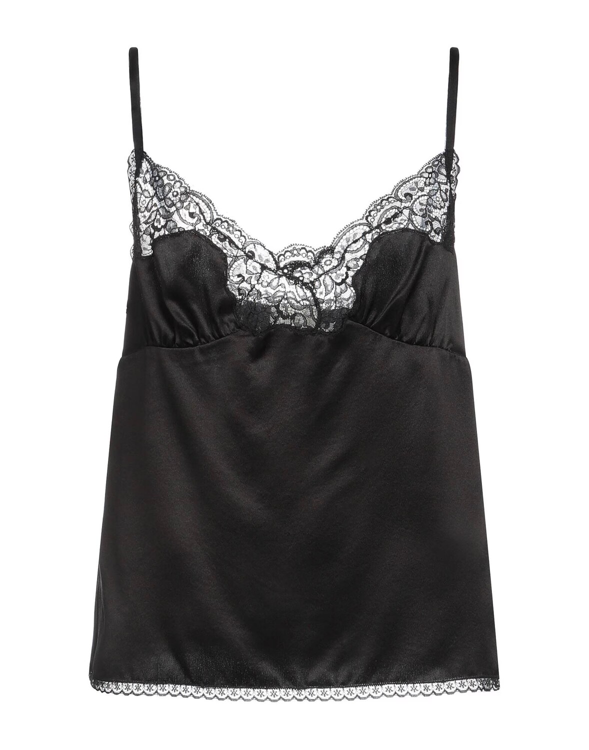

Топ Saint Laurent, черный