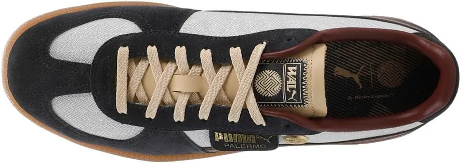 Мужские кроссовки PUMA Schomburg X Palermo со шнуровкой, повседневные - синие, синий — фото 4