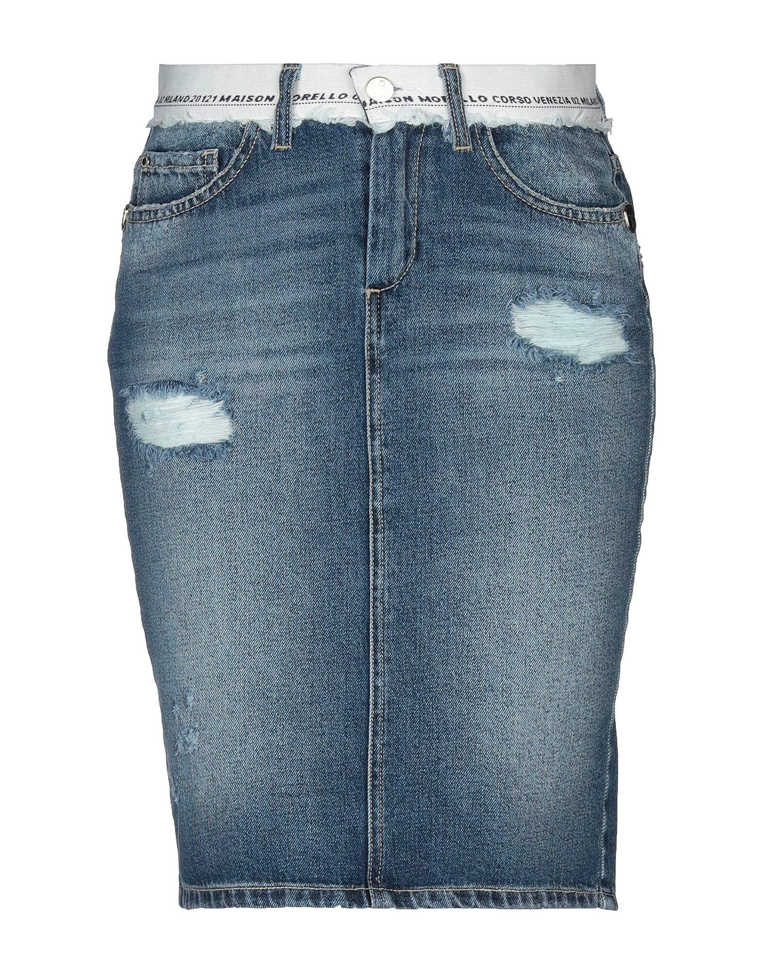 

Джинсовая юбка Frankie Morello, синий