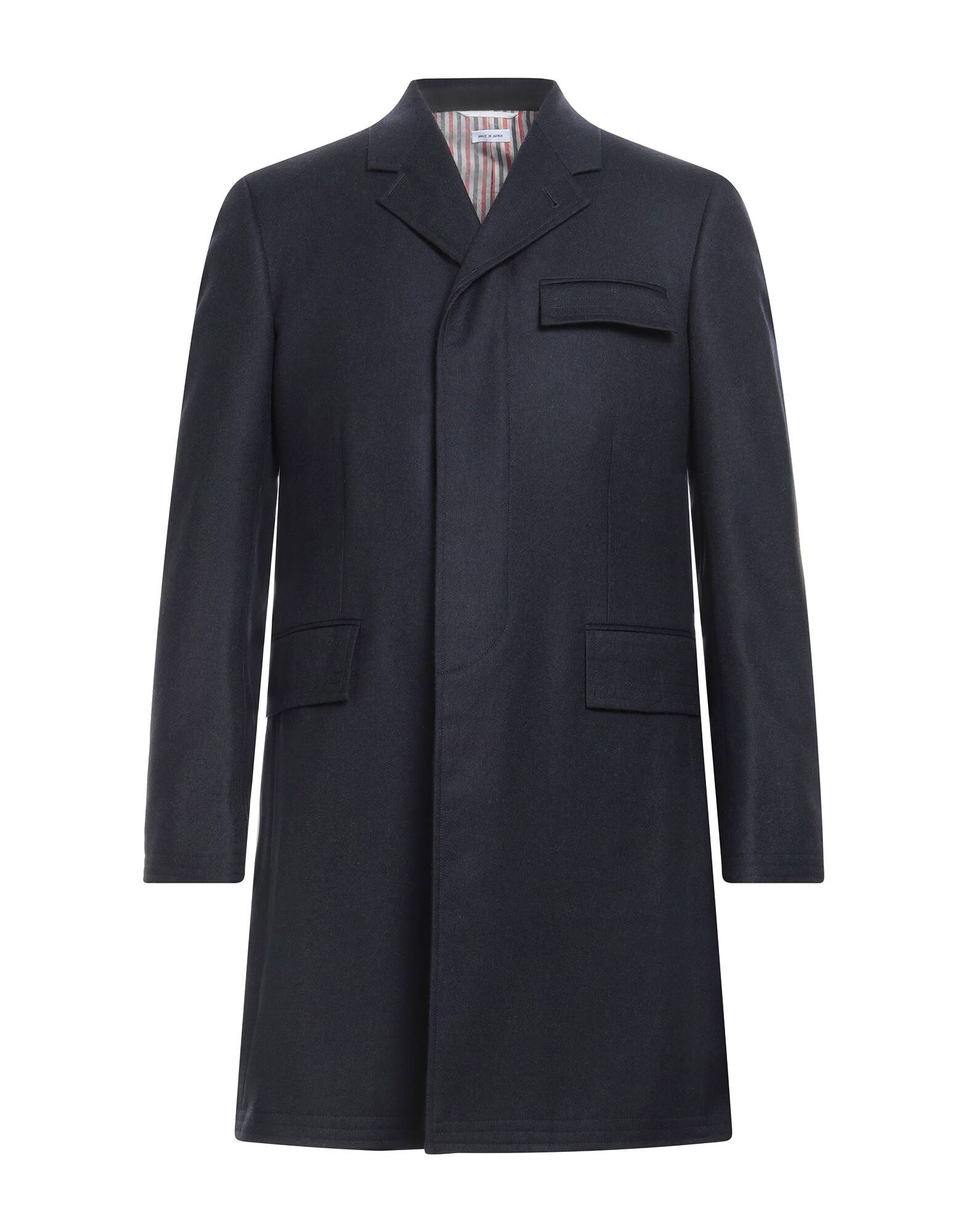 

Пальто Thom Browne, полуночно-синий