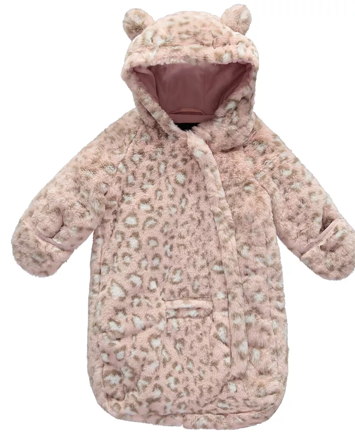 

Детский зимний комбинезон для девочек Car Bag S Rothschild & Co, розовый