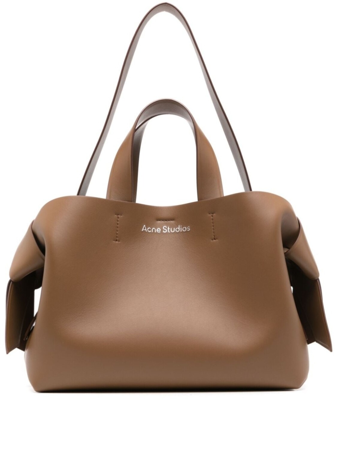 

Acne Studios средняя сумка Musubi, коричневый