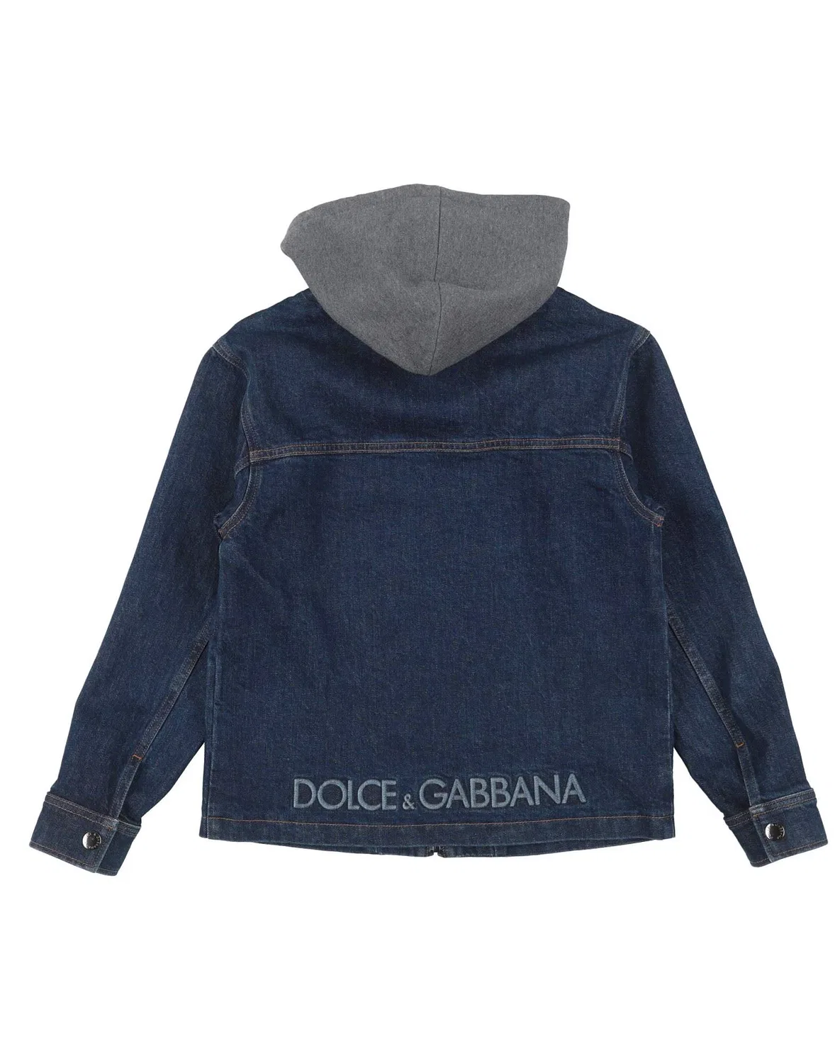 Джинсовая куртка темная стирка DOLCE&GABBANA синий — фото 2