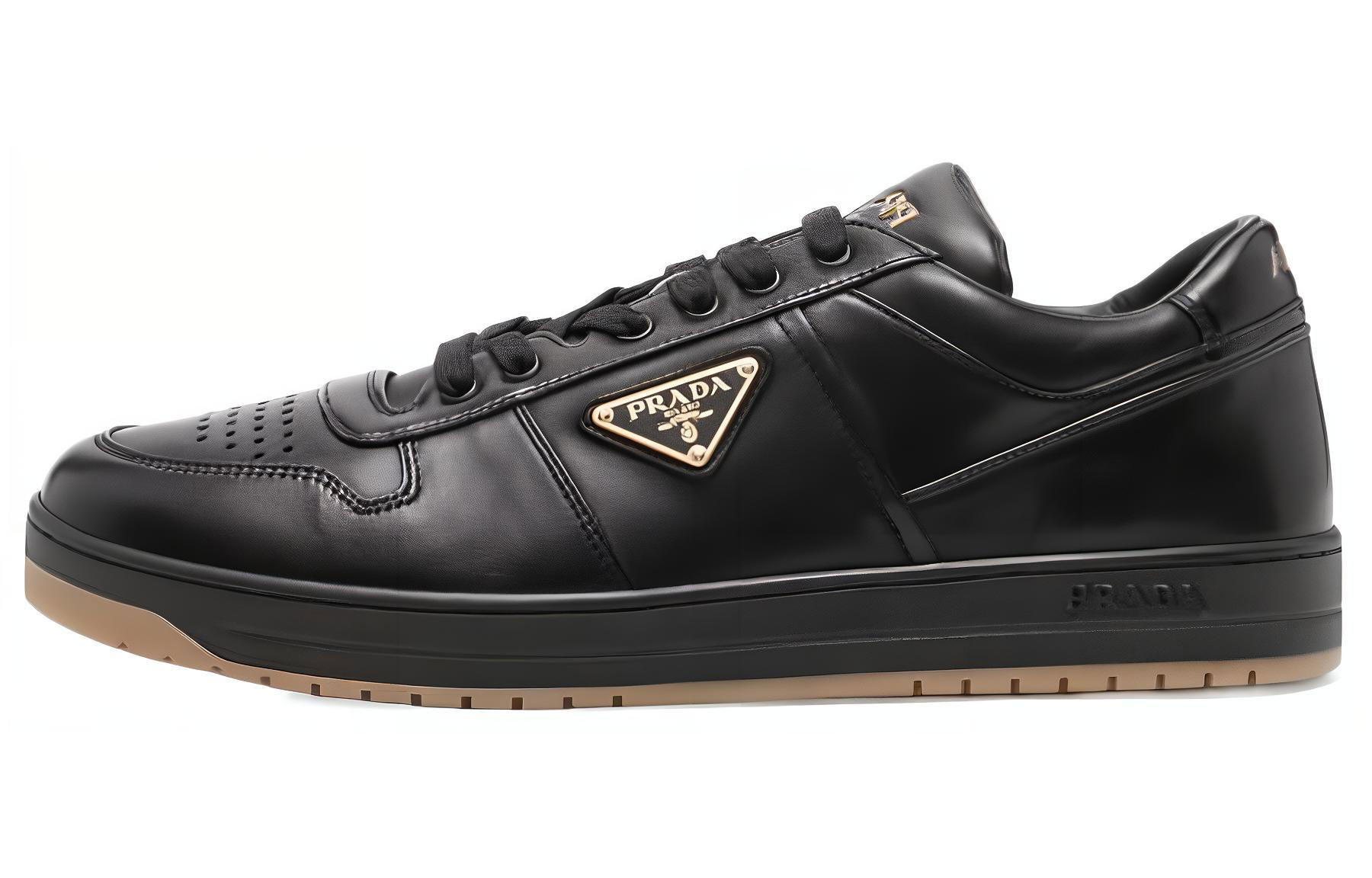 

Кожаная куртка 'Black Gold' PRADA