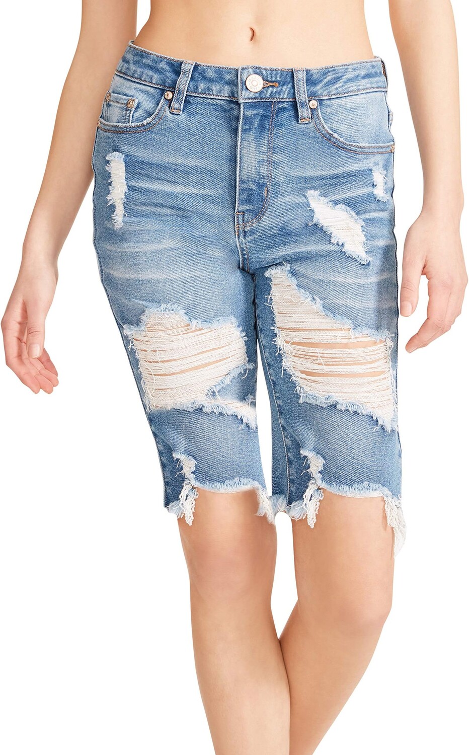 

Шорты Madden Girl Bandit Bermuda Shorts, цвет Mercury