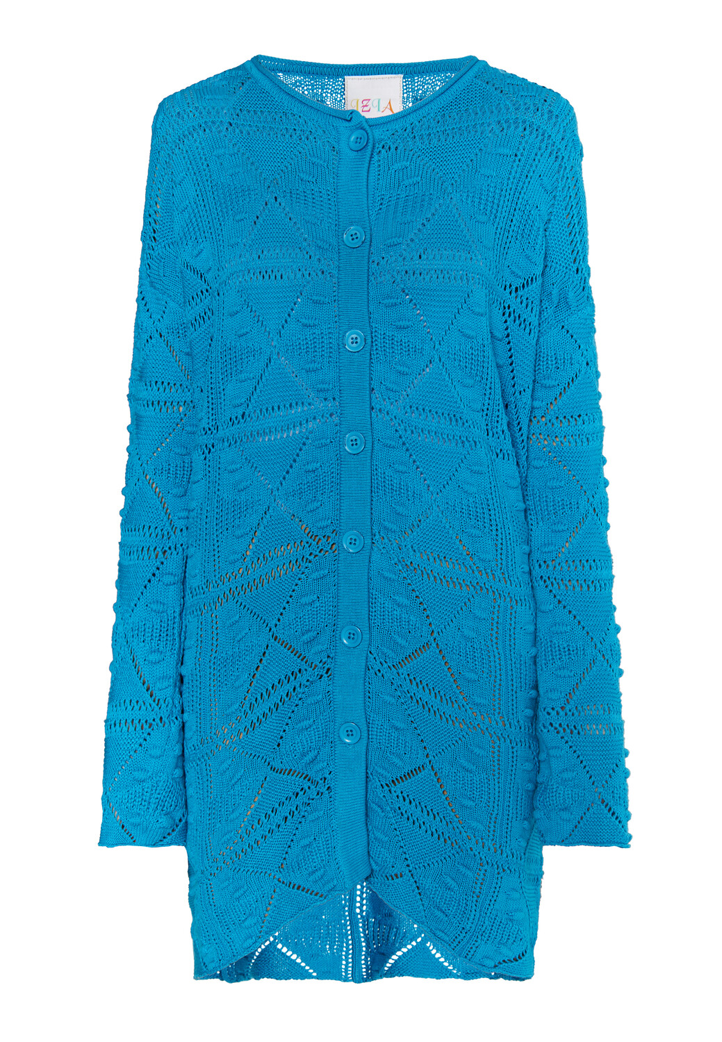 

Толстовка IZIA Long Cardigan, бирюзовый
