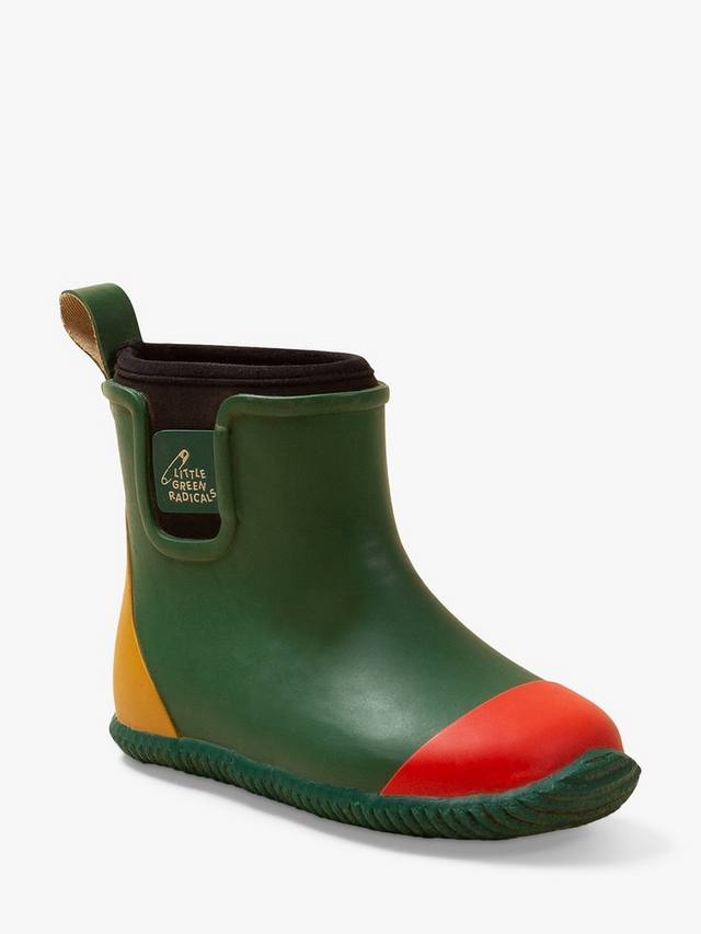 

Детские вэллингтоны с цветными вставками и подкладкой Little Green Radicals