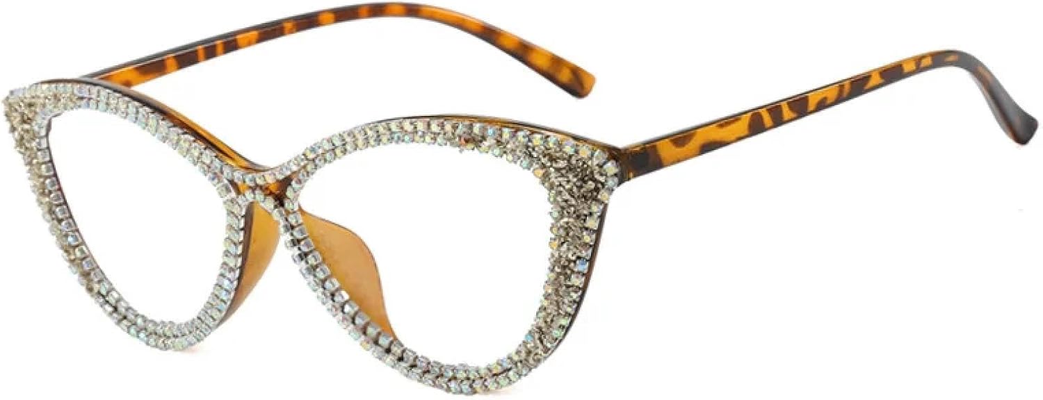 

Солнцезащитные очки с защитой от УФ-излучения UV400 | Прозрачные линзы, легкая оправа | Для женщин и мужчин, для занятий спортом на открытом воздухе и вождения DSVIGF, Leopard-ab